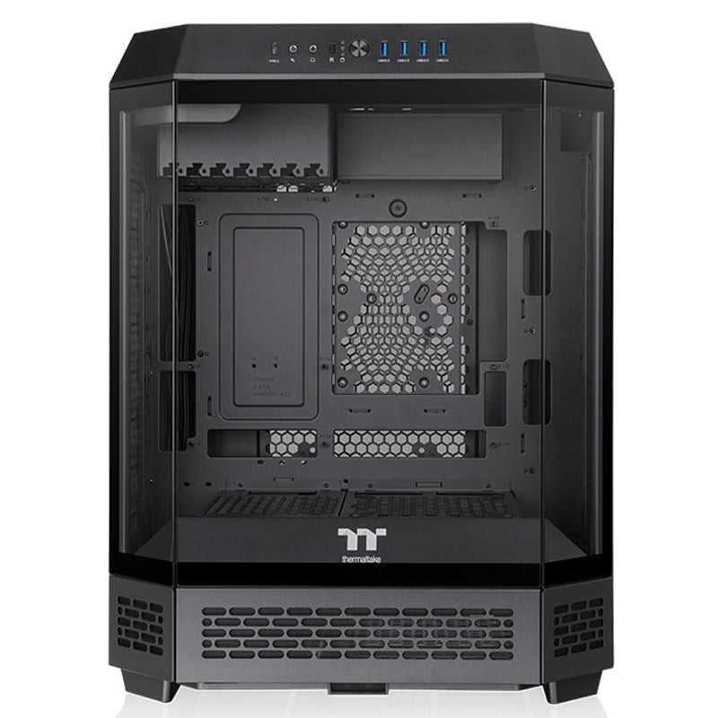 Thermaltake The Tower 600 ATX Mid Tower Gaming PC Case - Black (2 PWM Fans Included) Thermaltake The Tower 600 ATX Mid Tower Gaming PC Case - Black (2 PWM Fans Included)